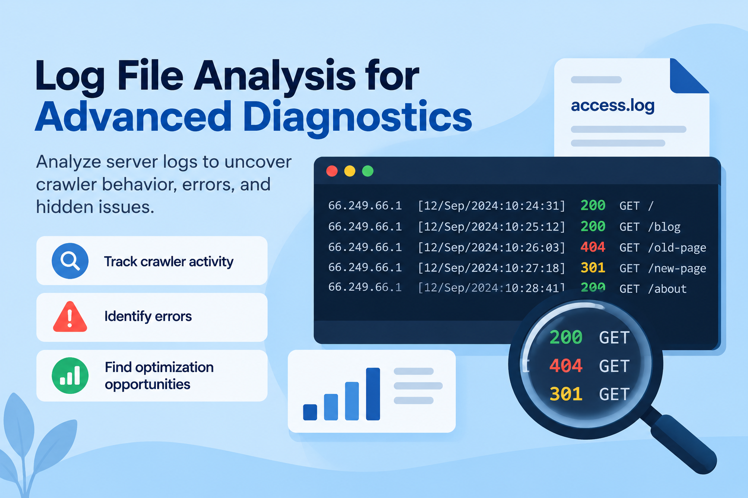 Leverage Log File Analysis for Advanced Diagnostics illustration