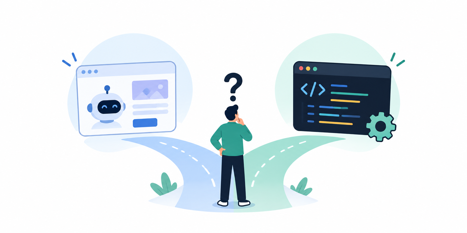 Knowing When to Scale: When to Switch from AI Builder to Custom Code illustration